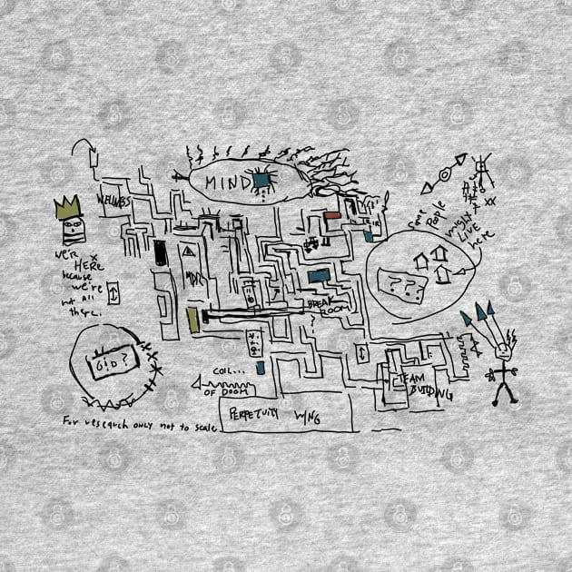 Petey's Lumon Map (Severance) by splode